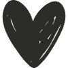 Hand Drawn Heart Sketch Design