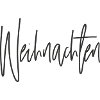 Christmas Script Hand Lettering