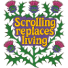 Scrolling Replaces Living