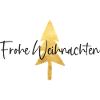 Golden Christmas Tree Font