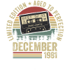Décembre 1981 - Anniversaire Décembre 1981
