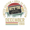 Décembre 1988 - Anniversaire Décembre 1988