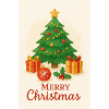 Weihnachtsbaum mit Geschenken