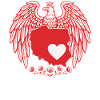 Polish Eagle Heart Map Design