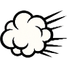 Cloud Burst Cartoon