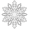 Snowflake Silhouette