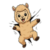 Cute Comic Alpaca – Kids & Animal Lovers