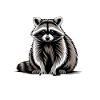 Funny Raccoon