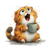 Cat Coffee: Googly Eyes Latte