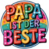 Papa Ist Der Beste – Bunt & Fröhlich