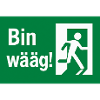 Bin wääg Exit Humor
