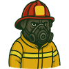 Gas Mask Firefighter