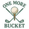 Ein weiterer Eimer Golfschläger Fun Design