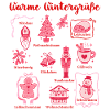Warmth Winter Greetings Pink Figurines