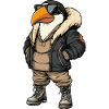 Toucan Bird Cool Winter