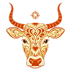 Sacred Cow , Artistic Illustration