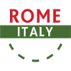 Rome Italia Emblem on Ribbon