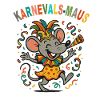 Karnevals Maus buntes Party-Design
