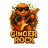 Gingerbread with Guitar Rock n Roll