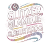 Glitter Glamour Birthday Motif