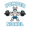 Pumpernickel Bunny Pumper Fitness Gym Saying