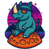 Cosmic Rhino Retro