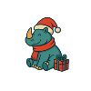 Christmas_Rhino_Retro
