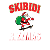 Santa Skis Through Rizzmas