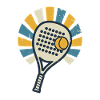 Sun Padel Tennis Retro Print