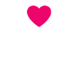J’aime Emery Pink Heart J’aime Emery