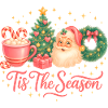 Tis The Season Cute Christmas Design