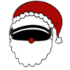 Weihnachtsmann  Helm 