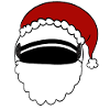 Weihnachtsmann Helm 