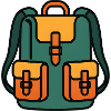 Bunter Rucksack