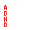 ADHD Lettering Vertical Accents