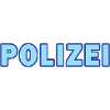 Police Block Neon Text