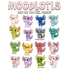 Moodlotls Axolotl Emotions Chart Cute Kawaii