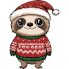 Sloth Christmas