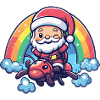 Fourmi Père Noël