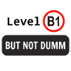 Level B1, but not dumm