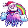 Méduse Père Noël