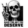 Skeleton Peace Sign Shirt