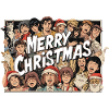 Merry Christmas Manga Group Picture