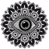Mystical Eye in Mandala – Spiritual Symbol