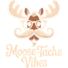 Humour Animal Élan Blague Moustache