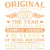 Original 1981 Millésime - 45ème Anniversaire