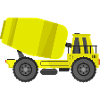 Betonmischer-LKW