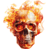 Skull Flames