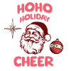 HoHo Holiday Cheer Santa