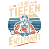 Tauchen Ich bin tiefenentspannt Taucherhelm